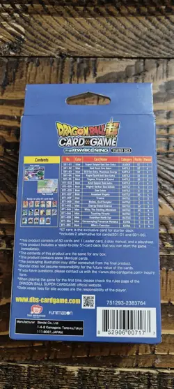 Dragon Ball Super Card Game: Starter Deck SD-01 The Awakening English Sealed - Image 4
