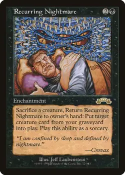 Recurring Nightmare Exodus MTG - Image 1