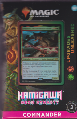 Magic the Gathering Kamigawa: Neon Dynasty Commander Deck - Upgrades Unleashed 195166105352 - Image 3