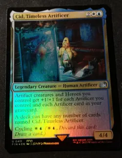 Cid, Timeless Artificer - Foil - FIN - MTG - EN - NM - 0411 - Image 1