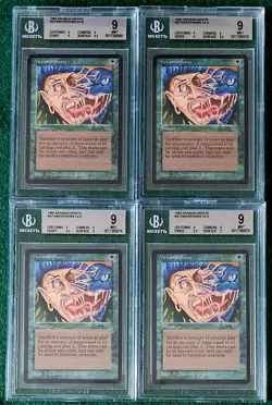 Metamorphosis - Arabian Nights - Lot Of 4 All Are Quad+ MTG - BGS 9 Mint. - Image 1