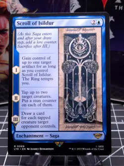 MTG Scroll of Isildur (69/915) The Lord of the Rings Tales of Middle-earth NM - Image 1