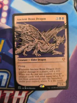 Ancient Brass Dragon (Showcase) Commander Legends: Battle for Baldur's Gate - Image 1