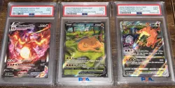 2022 Charizard V SWSH260 VMAX 261 VSTAR 262 Psa 9 SET PROMO Pokemon Cards Mint - Image 1