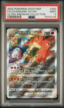 2022 Charizard V SWSH260 VMAX 261 VSTAR 262 Psa 9 SET PROMO Pokemon Cards Mint - Image 4