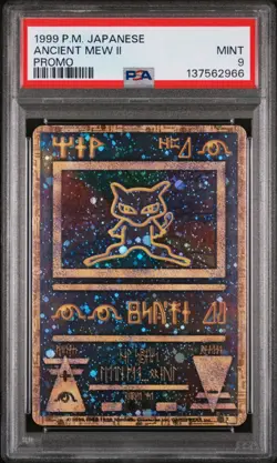 Pokemon Ancient Mew Japanese II Promo PSA 9 - Image 1