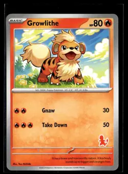 2023 Scarlet & Violet - My First Battle. (Charmander Deck)-- Growlithe . #NNO - Image 1