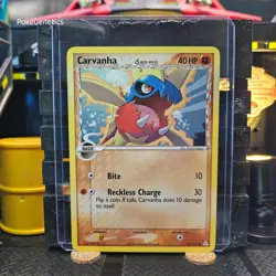 Carvanha Delta Species Holon Phantoms Pokemon TCG Ex 61/110 Common - Image 1