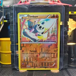 Timburr Noble Victories Reverse Holo Pokemon TCG 62/101 Black & White Common - Image 1