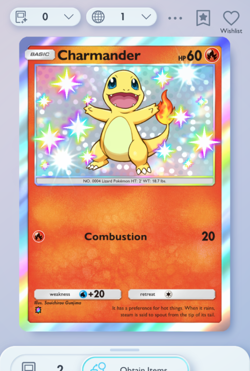 Pokemon TCG POCKET - Charmander Shiny 1⭐, Shining Revelry, English - Image 3