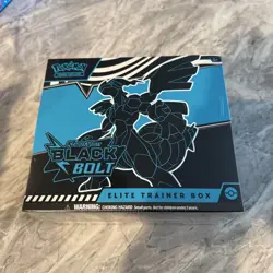 Pokemon TCG Black Bolt Elite Trainer Box ETB | Brand New & Sealed - Image 1