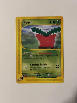 Pokemon TCG Hoppip 83/147 -Pokemon Aquapolis- Regular- Lightly Played! - Image 2