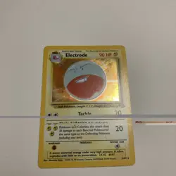 Pokemon TCG Electrode Jungle 2/64 Holo Unlimited Holo Rare LP - Image 1