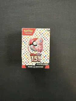 Pokemon 151 Booster Bundle New Sealed English Edition - Image 1