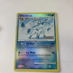 Pokemon Glaceon LV 46 Reverse Holo 20/100 Burger King Promo - Image 1