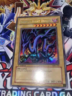 Yugioh Serpent Night Dragon Magic Ruler MRL-103 1st Edition Secret Rare NM - Image 1