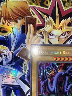 Yugioh Serpent Night Dragon Magic Ruler MRL-103 1st Edition Secret Rare NM - Image 3