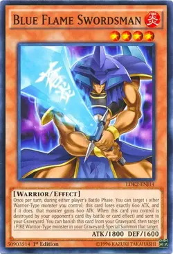 Legendary Decks II #LDK2-ENJ14 Blue Flame Swordsman - Image 1