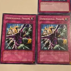 Dimensional Prison 3x SDMM & 1x RYMP -1st Edition Common NM Yugioh - Image 2