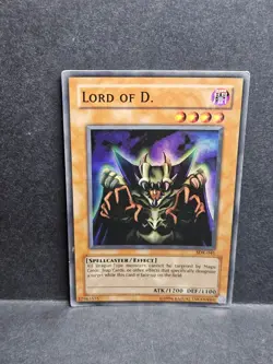 Yu-gi-oh! TCG Lord of D. SDK-041 Unlimited Super Rare - Image 1