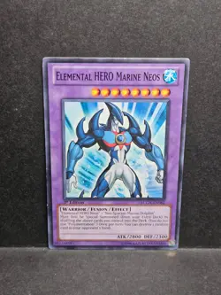 Yu-gi-oh! TCG Elemental Hero Marine Neos LCGX-EN062 1st Edition - Image 1