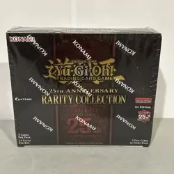 Yugioh Rarity Collection 1 Booster Box 24 Packs 1st Edition | New & Sealed - Image 1