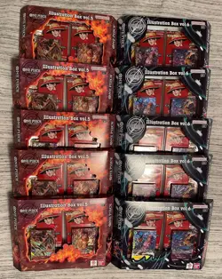 One Piece Illustration Box Vol. 5 & 6 *LOT OF 10 New SEALED IN HAND - Image 1