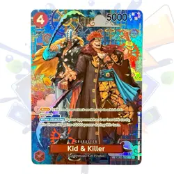 Kid & Killer - EB01-003 (SP)R from One Piece OP-14 The Azure Sea's Seven Foil NM - Image 1