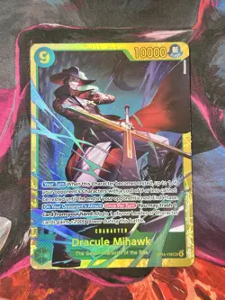 Dracule Mihawk | OP14-119 | One Piece | The Azure Sea’s Seven | Foil | SEC - Image 1