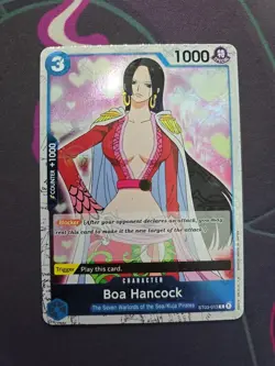 Boa Hancock ST03-013 - PRB-01 - One Piece - pirate flag Foil - Image 1