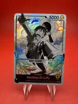 One Piece Monkey D. Luffy ST29-001 Alternate Art Leader Starter Deck Promo - Image 1