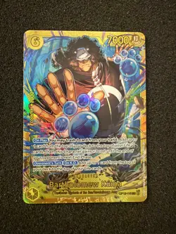 One Piece TCG OP12 Bartholomew Kuma # OP12 - 119 Secret Rare Near Mint - Image 1