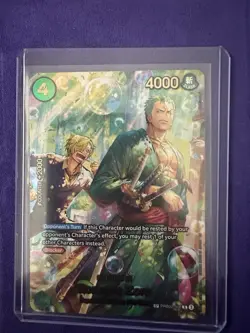 One Piece TCG NM OP14 Roronoa Zoro SP PRB02-006 - Image 3