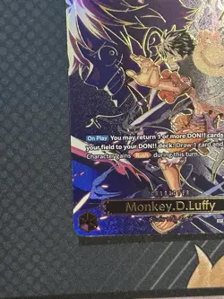 Monkey D Luffy SP OP09-119 [SP OP13] Carrying on His Will One Piece English - Image 3
