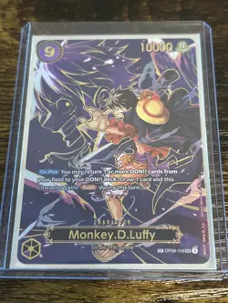 One Piece (OP-13) Carrying On His Will Monkey.D.Luffy SP OP09-119 - Image 1