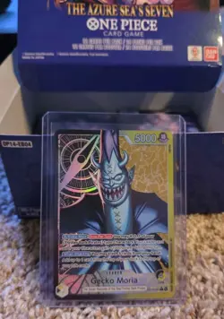 One Piece CCG Gecko Moria OP14-080 Leader Foil 5000 Power Special - Image 1
