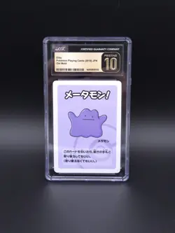 CGC 10 PRISTINE Ditto Old Maid 2019 Japanese Pokemon Card - Image 1