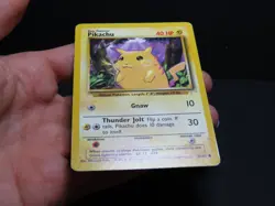Pikachu E3 Promo 58/102 Pokemon Card (Light Played) - Image 2