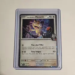 Team Rocket's Meowth (Cosmos Holo) 149/182 Miscellaneous Cards & Products Holo - Image 1