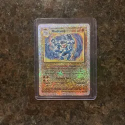 Pokemon TCG 2002 Legendary Collection Machamp Reverse Holo Rare Card 15/110 - Image 1