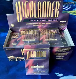 Highlander CCG Limited Edition Starter Deck Sealed Trading Card TCG SwordMaster - Image 1