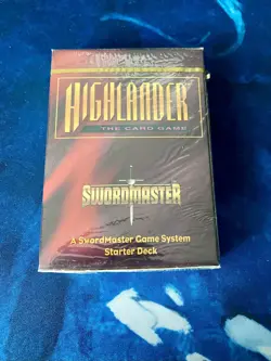 Highlander CCG Limited Edition Starter Deck Sealed Trading Card TCG SwordMaster - Image 2