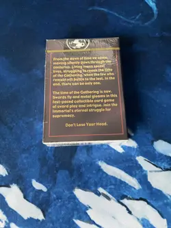 Highlander CCG Limited Edition Starter Deck Sealed Trading Card TCG SwordMaster - Image 3