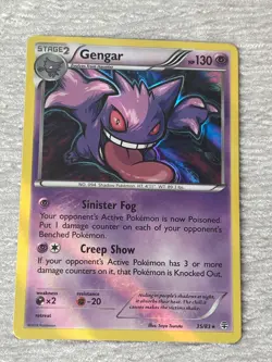 Pokemon GENGAR 35/83 Holo Collecting Card - VERY GOOD to MINT - never played - Image 2