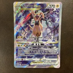 Zeraora VSTAR GG43/GG70 NM Ultra Rare Crown Zenith Pokemon Card TCG - Image 1