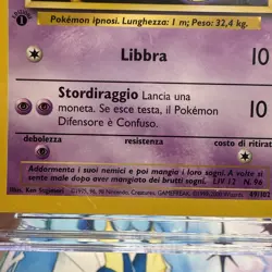 Pokemon Card - Drowzee 1st Edition Italian Base Set 49/102 Common CGC 10 - Image 4