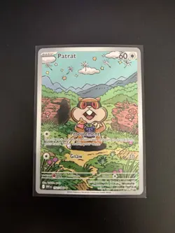 Pokemon TCG Patrat 152/086 White Flare Illustration Rare Card NM/M Condition - Image 1