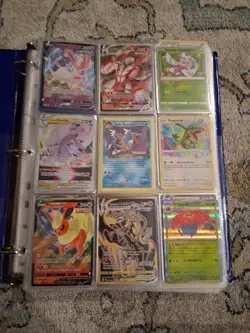 Pokemon Card Binder with Cards - Image 1