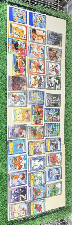 LOT OF 37 VINTAGE DIGIMON TRADING CARD LOT WITH HOLOS INCLUDED - Image 1