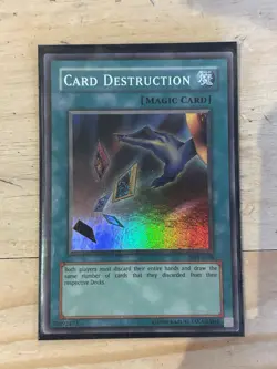 Yu-Gi-Oh! TCG Card Destruction SDY-E038 Holographic Magic Card, Holo Unlimited - Image 1